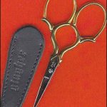 Gingher Gold Handled Epaulette Scissor