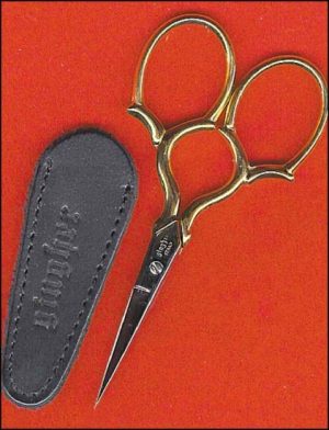 Gingher Gold Handled Epaulette Scissor