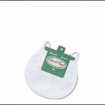 White Trim Infant Bib