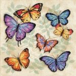Butterfly Profusion Counted Cross Stitch Kit