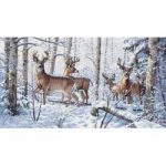 Gold Collection Woodland Winter Counted Cross Stitch Kit