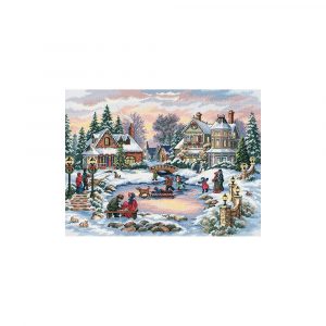 Gold Collection A Treasured Time Counted Cross Stitch Kit