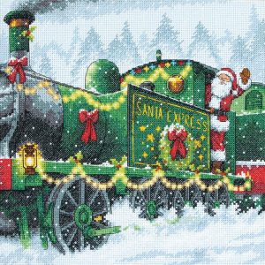 Santa Express Counted Cross Stitch Kit