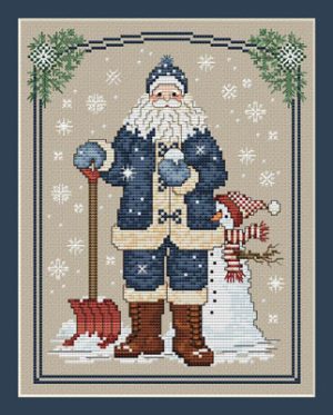 Snowflake Santa