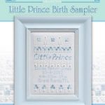 Little Prince Birth Sampler