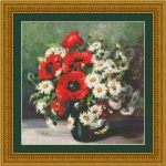 Poppies And Daisies