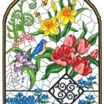 Spring Stained Glass