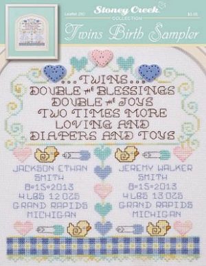 Twins Birth Sampler