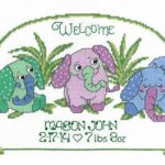 Baby Elephant Birth Announcement