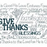 Let's Be Thankful