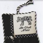 French Country Black Cat