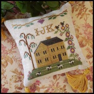 Little House ABC Samplers 4 -Little House IJK