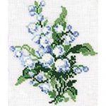 Lily Of The Valley Counted Cross Stitch Kit