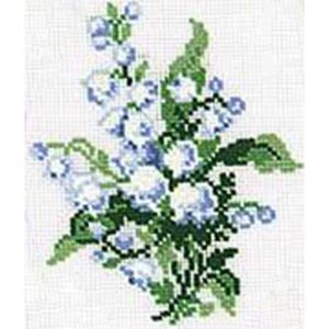 Lily Of The Valley Counted Cross Stitch Kit