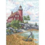 Eagle Harbor Light Counted Cross Stitch Kit