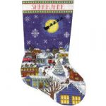 Christmas Eve Stocking Counted Cross Stitch Kit