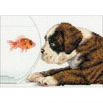 Dog Bowl Counted Cross Stitch Kit