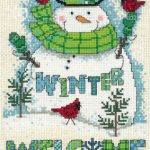 Winter Welcome Snowman
