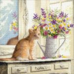 Kitten in the Window