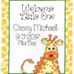 Giraffe Baby Birth Record