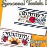 Seasonal Towels I