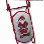 Sledding Santa