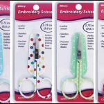 Polka Dot Embroidery Scissors with Matching Sheath