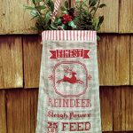 Reindeer Feed Sack