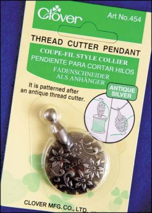 Antique Gold Thread Cutter Pendant