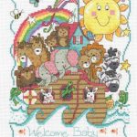Noah's Ark Birth Announcement