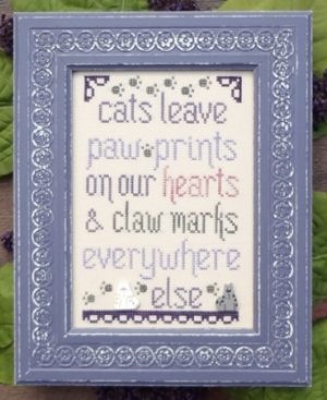 Cats Leave Paw Prints