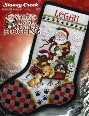 Santa's Best Friends Stocking