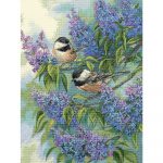 Chickadees & Lilacs