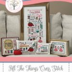 All The Things Cross Stitch