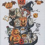 Halloween Candy Shelf