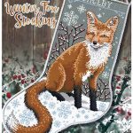 Winter Fox Stocking