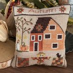 Seasonal Saltbox House - Autumn