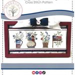 Stitch Rows Patriotic Flowers