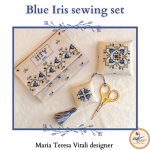 Blue Iris Sewing Set