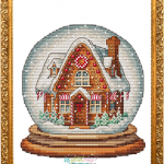 Snow Ball Gingerbread House