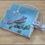 Large Clip On 4"x6" Magnifier with Light
