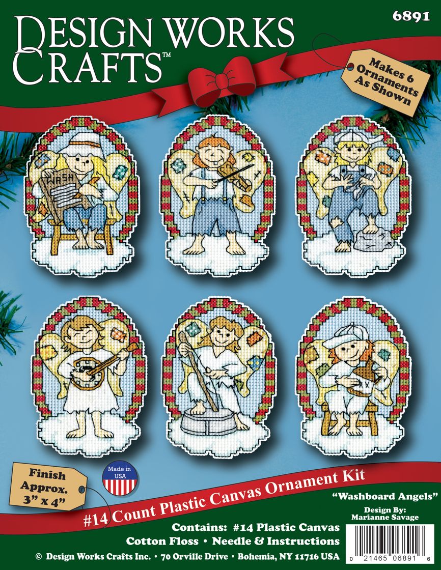 Washboard Angels Ornament